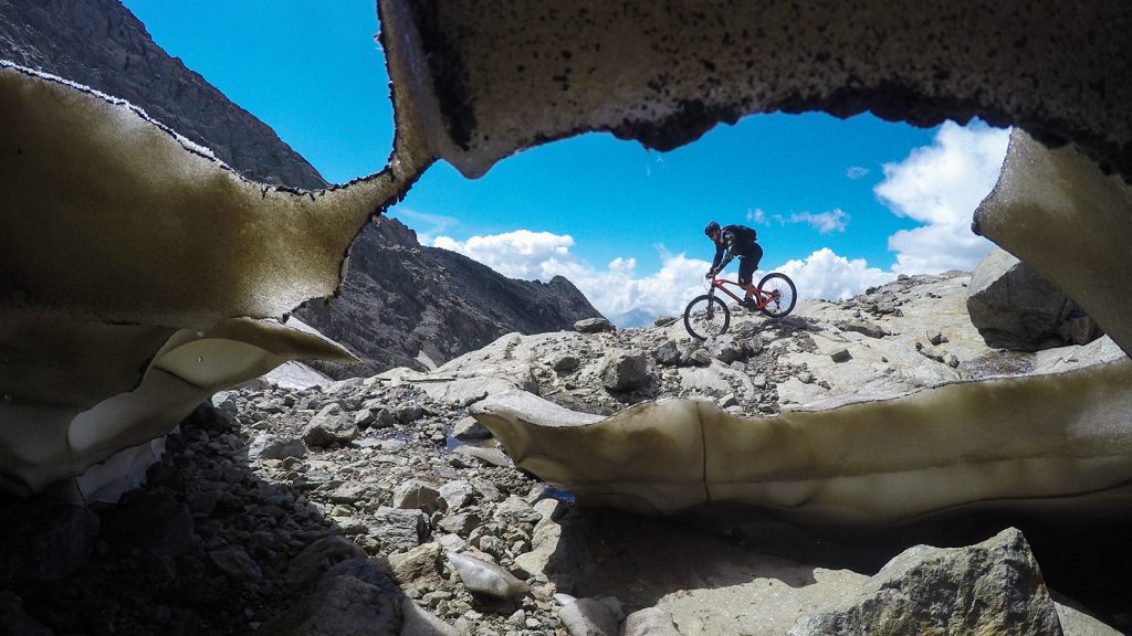 VTT freeride Alpe d'Huez