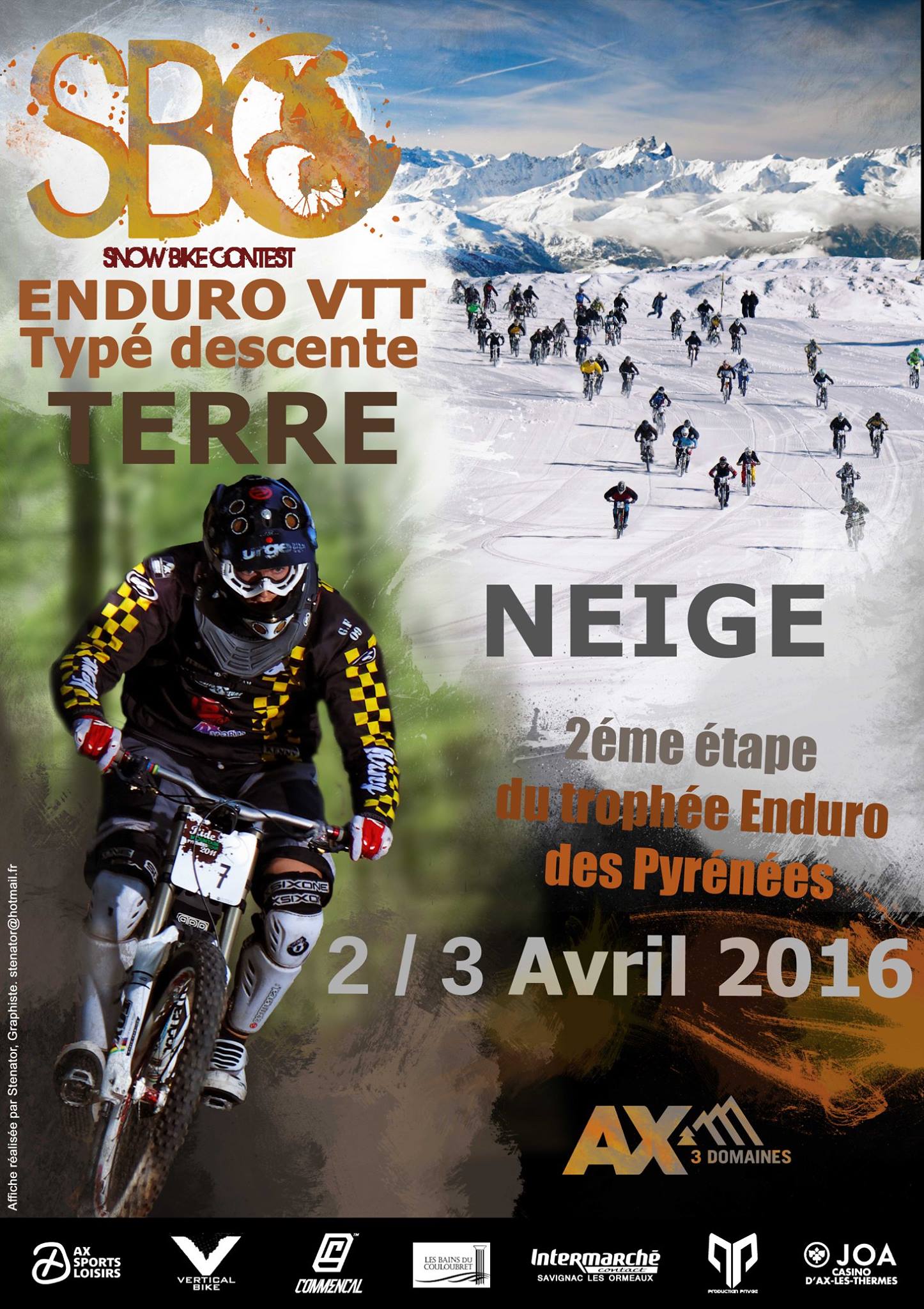 Snow Bike Contest 2016