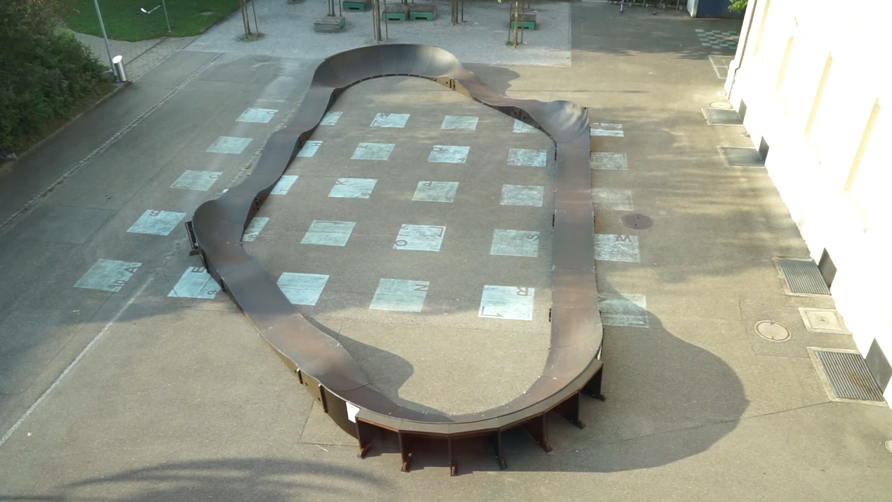 Modular pumptrack