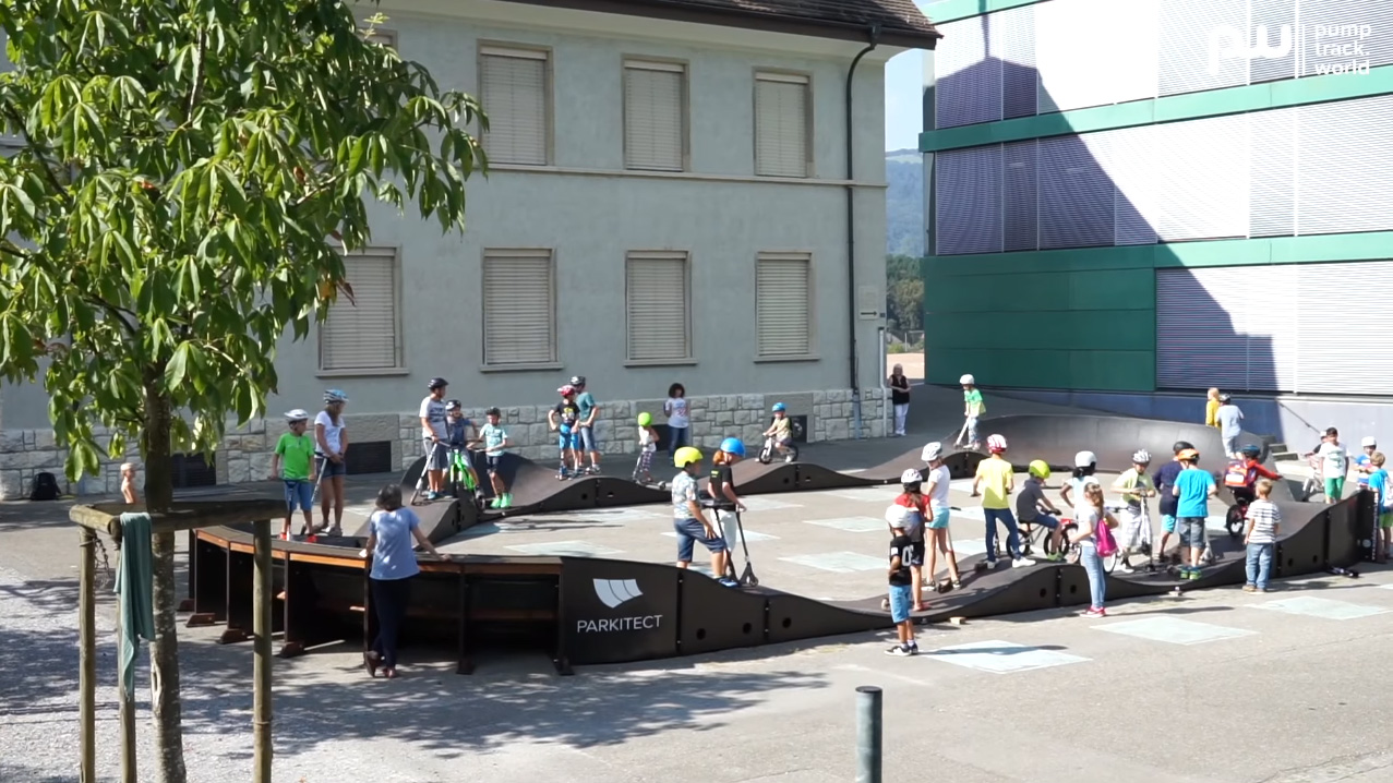 Modular pumptrack
