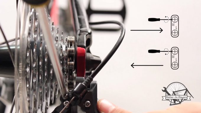 regler bicyclette chaine