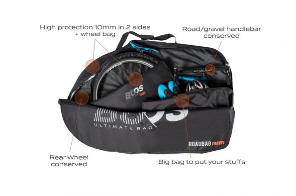 housse transport vélo ROADBag Travel de Buds